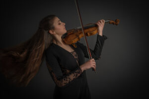 Shooting fotografico violinista