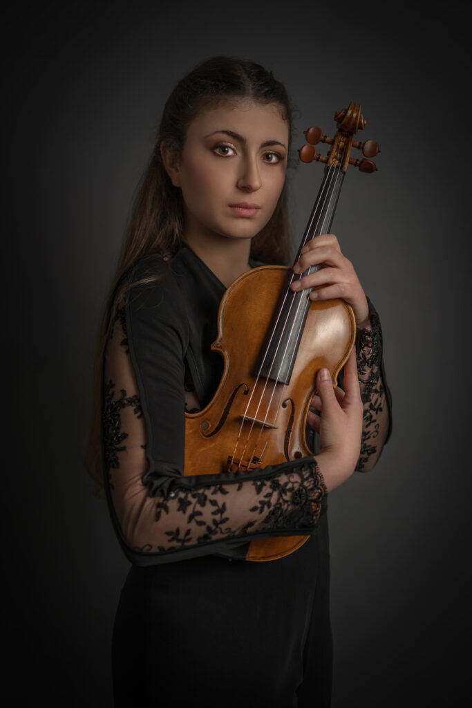 Shooting fotografico violinista