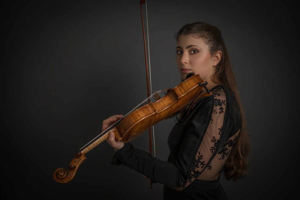 Shooting fotografico violinista