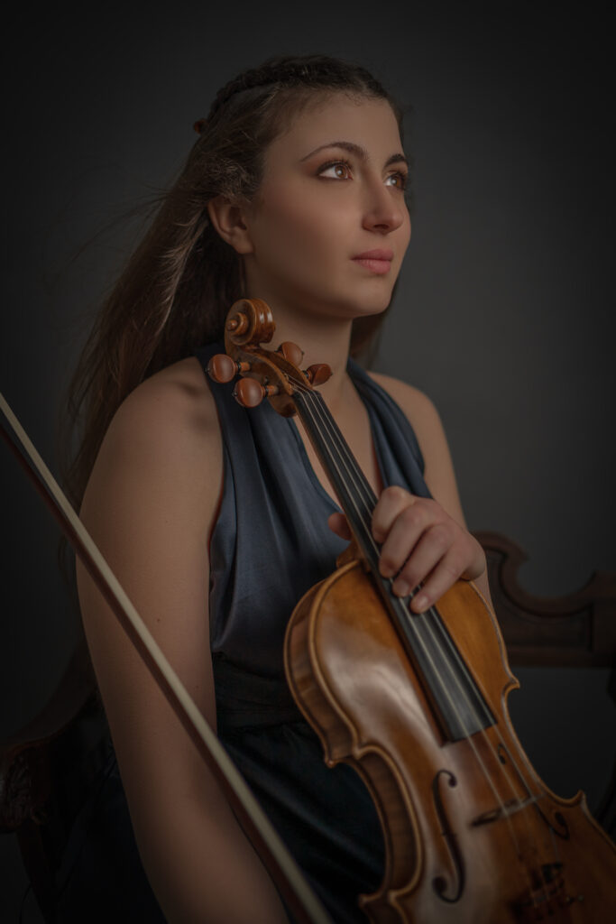 Shooting fotografico violinista