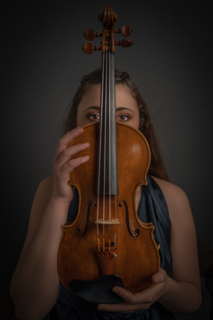 Shooting fotografico violinista