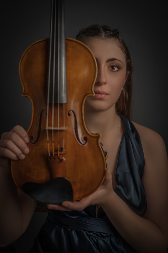 Shooting fotografico violinista
