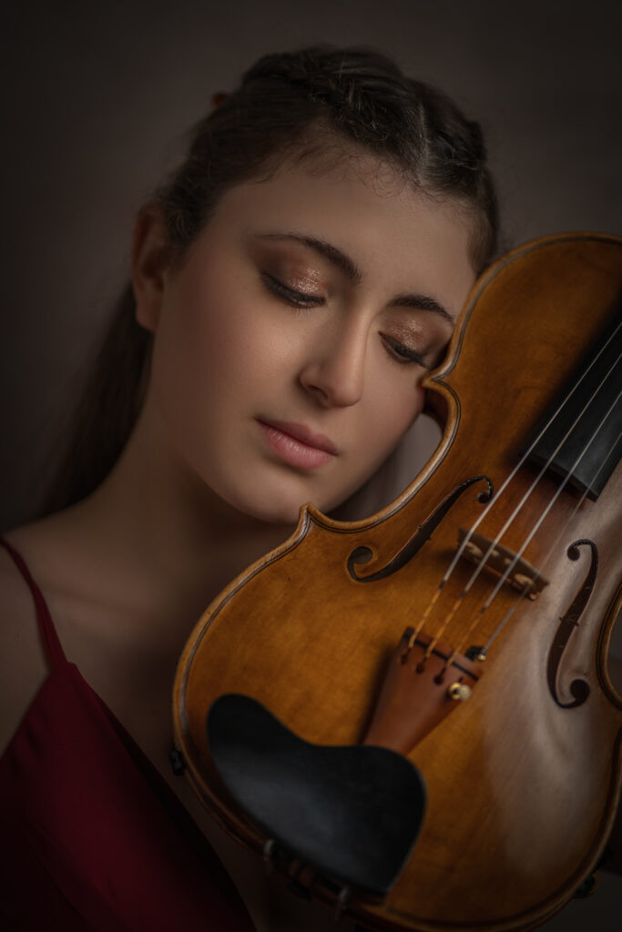 Shooting fotografico violinista