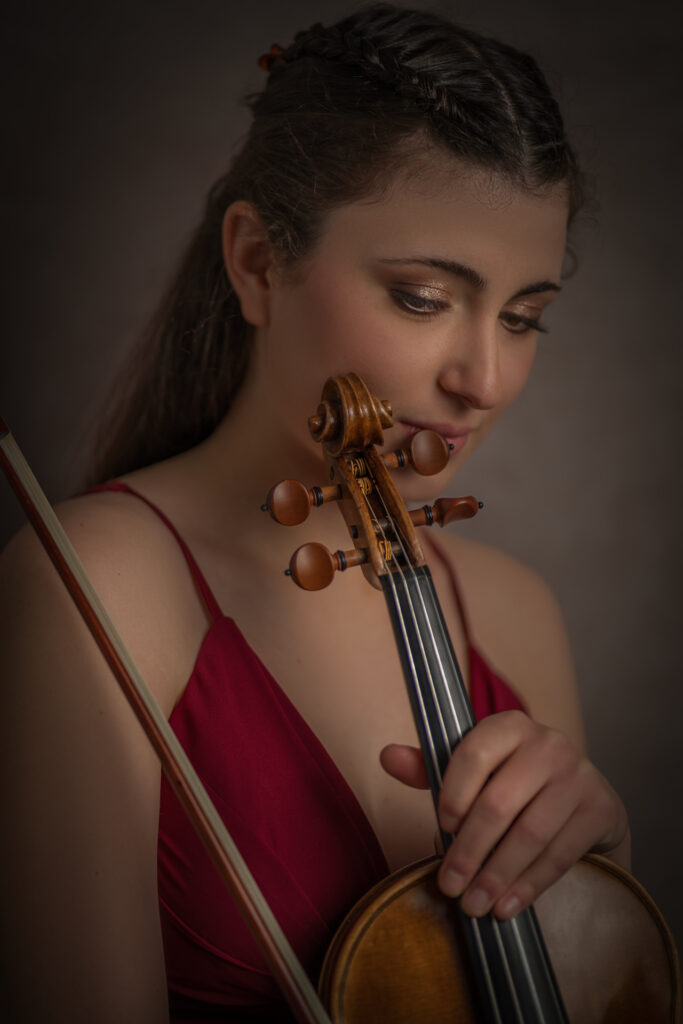 Shooting fotografico violinista